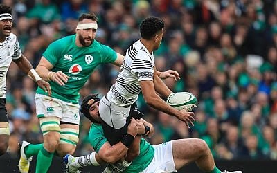 Caelan Doris says Ireland are fired up by fighting talk from Fiji