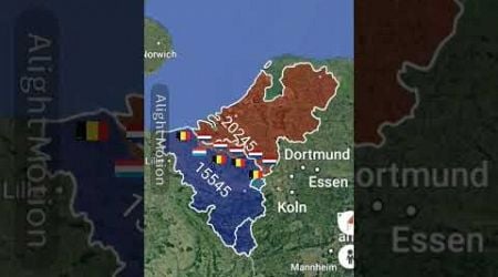 Luxemborug and belgium vs netherlands #mapping