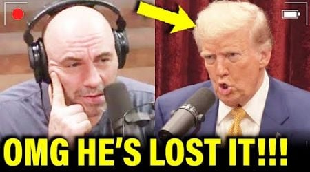 Watch Joe Rogan Realize TRUMP LOST HIS MIND