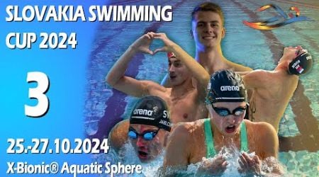 Slovakia Swimming Cup 2024 - Saturday morning - HEATS