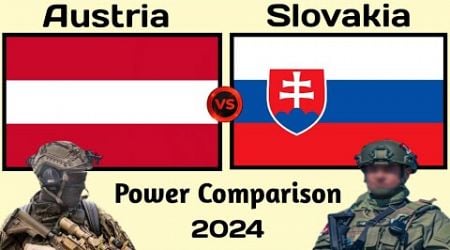 Austria vs Slovakia military power 2024 | Slovakia vs Austria military power | world military power