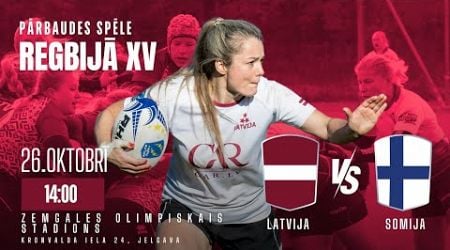 World Rugby XV International Test Match: Latvia - Finland