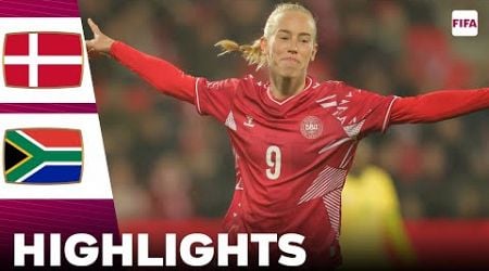 Denmark vs South Africa | Highlights | International Women&#39;s Friendly 25-10-2024