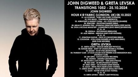 JOHN DIGWEED (UK) &amp; GRETA LEVSKA (Lithuania) @ Transitions 1052 25.10.2024