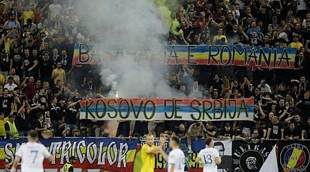 Kosovo fined for fan misconduct in 3-0 defeat by Romania