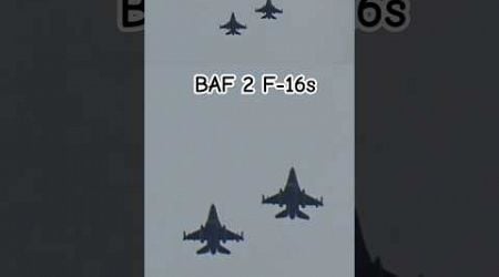 2 F-16s Belgium Air Force Fly over #aviationgeek #aviation #avgeek #aviationlovers #aviator