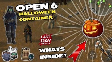 OPEN 6 HALLOWEEN CONTAINER FULL REWARDED Last Day on Earth Samhain Event 1.29