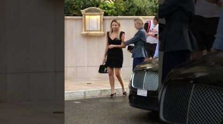 Elegant secretaries getting out their Bentley at Hotel Paris #billionaire #monaco #luxury #lifestyle