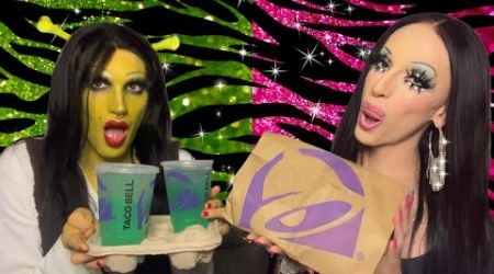 SHREK + CHER TACO BELL MUKBANG (ft. 6arelyhuman)