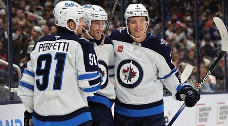 Ehlers scores hat trick to lead Jets to win over Blue Jackets