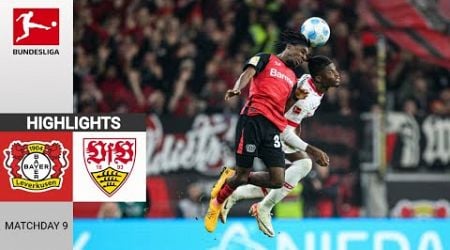 Bayer Leverkusen - VfB Stuttgart | 0:0 | Zusammenfassung | Bundesliga 2024-25 | leverkusen stuttgart