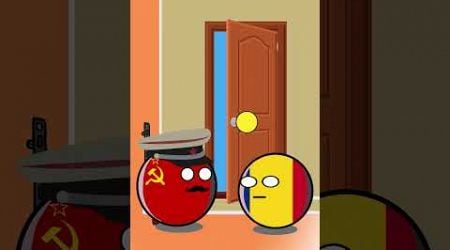 Battle of Stalingrad 1942 #countryballs #russia #germany #romania #funny