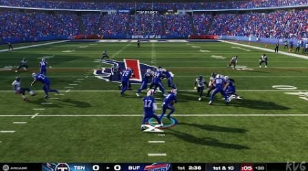 Madden NFL 25 - Tennessee Titans vs Buffalo Bills - Gameplay (PS5 UHD) [4K60FPS]