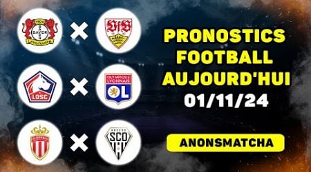 Pronostics et paris sur le foot aujourd&#39;hui Bayer - Stuttgart, Lille - Lyon, Monaco - Angers