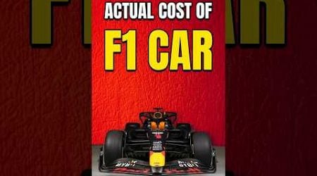 Actual Cost of F1 Car!!