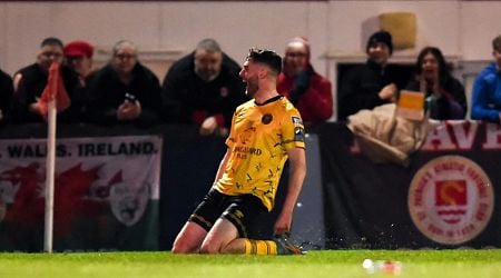 League of Ireland ace 'goes full Emmanuel Adebayor' with hilarious goal celebration vs old club Sligo Rovers