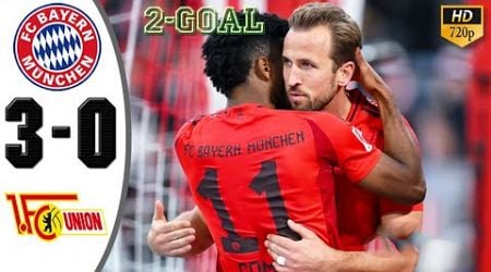 Bayern Munich vs Union Berlin 3-0 Highlights &amp; All Goals 2024 HD