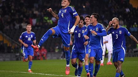 Nations League: Italy Dismantle Israel In Udine To Stay Top