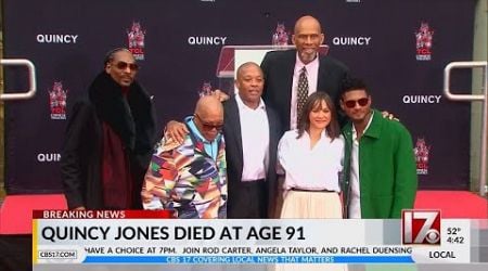 Quincy Jones, award-winning music producer, died at 91