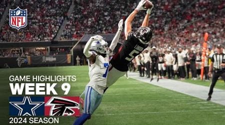 Dallas Cowboys vs. Atlanta Falcons Game Highlights | NFL 2024 Season Week 9