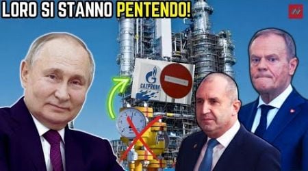 Gazprom infligge un duro colpo a Polonia e Bulgaria - UE in Crisi nel Freddo Gelido