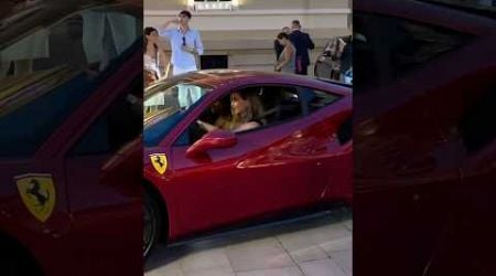 Super sexy girl and Ferrari luxury in monaco #luxurycar #luxury #monaco #supercar #millionaire