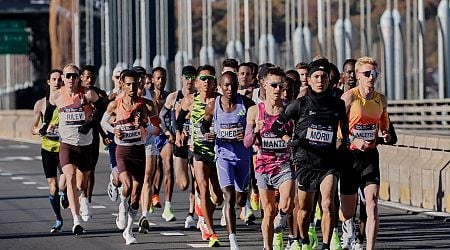 Abdi Nageeye of the Netherlands and Sheila Chepkirui of Kenya win the NYC Marathon