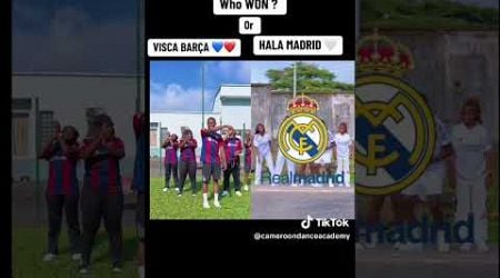 Real Madrid Song vs Barcelona Song: Who Won #cristianoronaldo #realmadrid #messi #barcelona