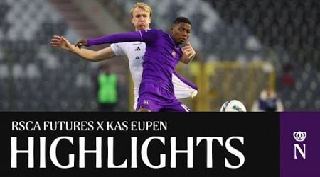 HIGHLIGHTS U23: RSCA Futures - KAS Eupen | 2024-2025