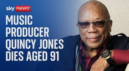 American music producer Quincy Jones dies