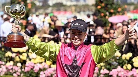 Meet Ireland's Melbourne Cup winning jockey Robbie Dolan who blew Rita Ora away with 'extraordinary' singing 