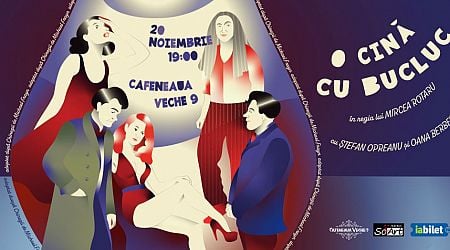 SoArt Invites the Public to an Evening of Theater at Cafeneaua Veche in Bucharest