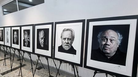 Celebrity Portraits by British Photographer Andy Gotts Displayed in Pleven