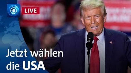 LIVE | Trump vs. Harris: Wahl in den USA | tagesschau24