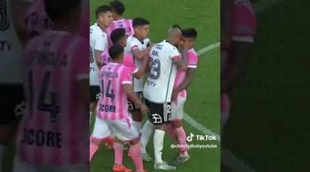 Arturo Vidal expulsado vs Magallanes