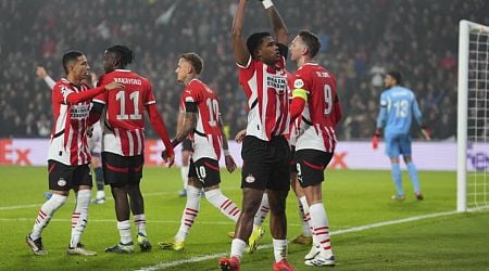 PSV win their first UEFA Champions League match of the season against Girona