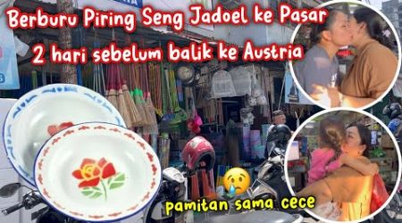 2 HARI SEBELUM BALIK KE AUSTRIA, PERGI KE PASAR &amp; MAKAN APA YG BELUM DIMAKAN SELAMA 3 BULAN DISINI