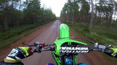 Kawasaki KX250F 4-Stroke - Power Wheelie Adventure (GoPro)