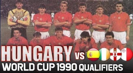 Hungary World Cup 1990 Qualification All Matches Highlights | Road to Italy