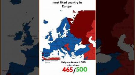 Slovenia or Russia, most liked country in Europe