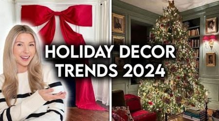 NEW HOLIDAY DECOR TRENDS 2024 | CHRISTMAS DECORATING IDEAS