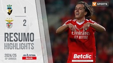 Resumo: Farense 1-2 Benfica (Liga 24/25 #10)