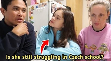 How is Sophia&#39;s progress in Czech school after 3 months -