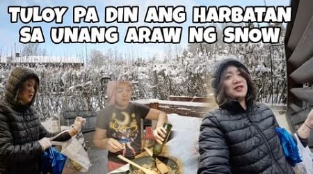 UNANG ARAW NG SNOW - TULOY PA DIN ANG PAMAMASURA | DUMPSTER DIVING | THAI-FINNISH