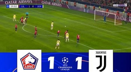 LOSC Lille-Juventus [1-1] | UEFA Champions League 2024/25 | Highlighst della Partita!