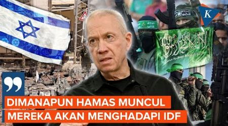 Menhan Israel ke Rafah, Tebar Peringatan ke Hamas di Hadapan Prajurit