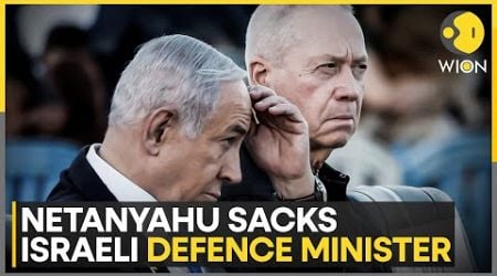 Netanyahu Dismisses Defence Minister Yoav Gallant, Replaces Him With Foreign Minister Katz | WION