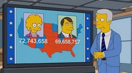 The Simpsons fans freak out as episode predicted US election map with eerie accuracy in 2000