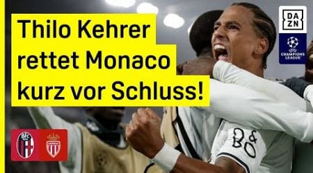 Thilo Kehrer knipst Monegassen zum Sieg: Bologna - AS Monaco | UEFA Champions League | DAZN