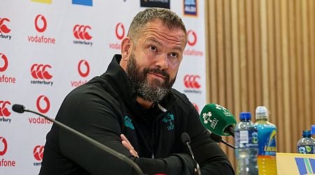 Ireland v New Zealand: Andy Farrell dismisses damaging World Cup defeat in lead up to Friday's clash